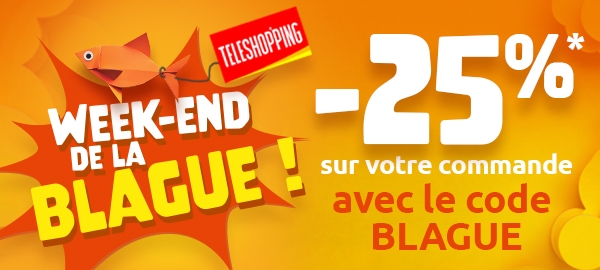 -25% sur votre commande