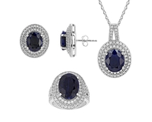 Parure saphir eternel