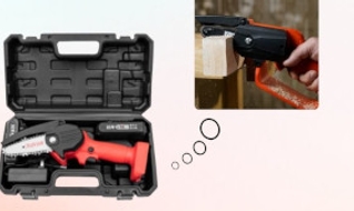 Trickblade Pro 2 : mini-tronçonneuse sans fil pour un jardinage facile et précis