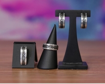 Parure black diamonds