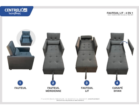 Modulo confort 4 en 1 x1